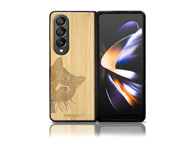 Coque arrière KITTY pour Samsung Galaxy Z Fold4 5G
